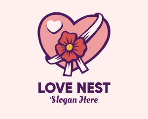 Heart Valentine Gift  logo design