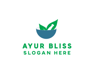 Ayurveda - Natural Medicine Pharmacy logo design