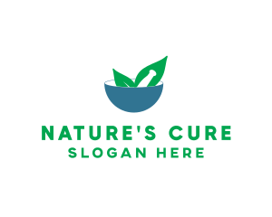 Natural Medicine Pharmacy logo design