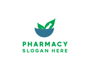 Natural Medicine Pharmacy logo design