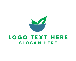 Food Blog - Natural Medicine Pharmacy logo design
