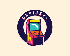 Arcade Gaming Retro Logo