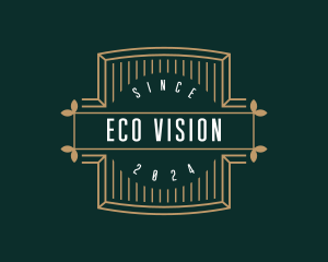 Eco Organic Boutique logo design