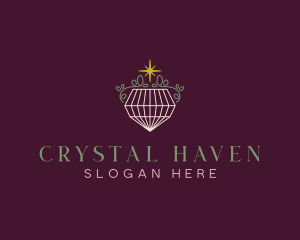 Crystal Branch Star logo design