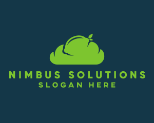 Nimbus - Lime Cloud Citrus logo design