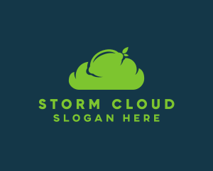 Lime Cloud Citrus logo design