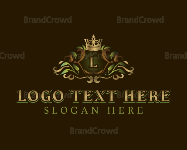 Ornamental Royal Crown Logo