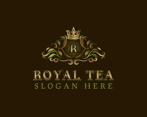 Ornamental Royal Crown logo design