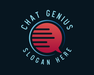 Chatbot - Social Chat Forum logo design