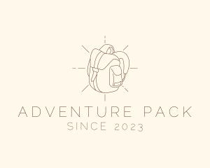 Backpack - Camping Bag Backpack logo design