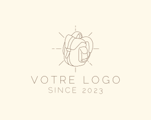 Backpack - Camping Bag Backpack logo design