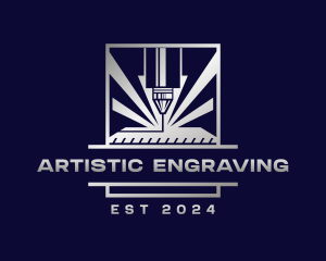 Laser Engraving Machinery logo design