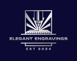 Laser Engraving Machinery logo design