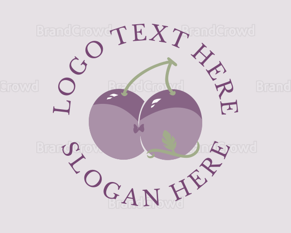 Sexy Grape Bust Logo