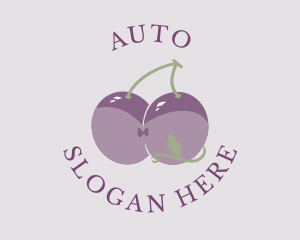 Swimwear - Sexy Grape Bust logo design