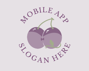 Bust - Sexy Grape Bust logo design