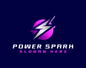 Electricity - Lightning Electric Thunder logo design