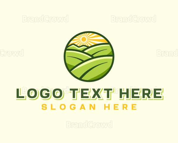 Sun Leaf Landscaping Logo