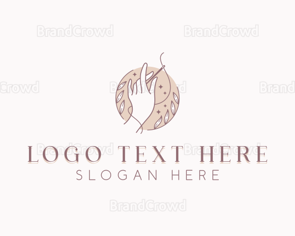 Needle Knitting Crochet Logo