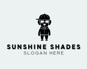 Sunglasses - Dog Cap Sunglasses logo design