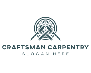 Carpenter - Carpenter Hammer Workshop logo design