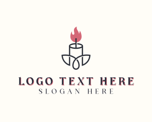 Scented Candle Decor Logo