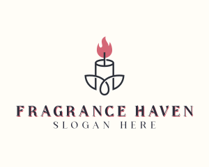 Scented - Scented Candle Decor logo design