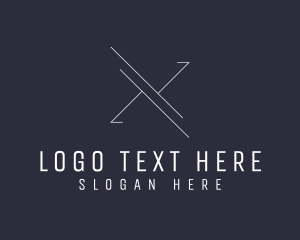 Letter X - Fashion Jewelry Boutique logo design