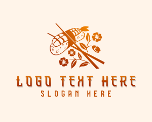 Sushi Culinary Restaurant Logo