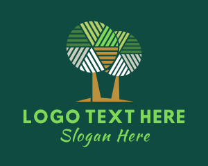 Herbal - Environmental Tree Park logo design