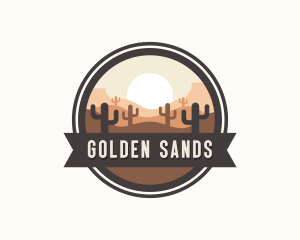 Cactus Desert Dune logo design