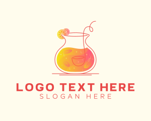 Stall - Orange Citrus Juice logo design