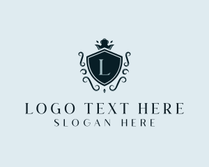 Monarch - Luxury Royal Shield logo design