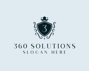 Luxury Royal Shield logo design