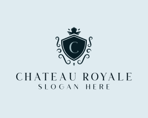 Luxury Royal Shield logo design