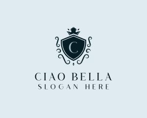 Luxury Royal Shield logo design