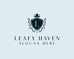 Luxury Royal Shield logo design