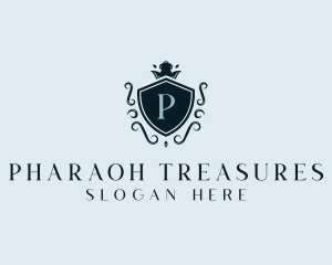 Luxury Royal Shield logo design