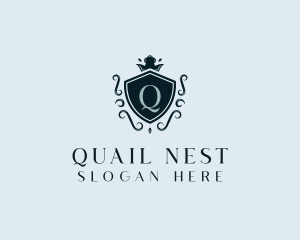 Luxury Royal Shield logo design