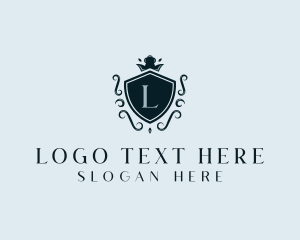 Monarchy - Luxury Royal Shield logo design