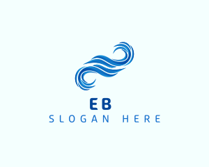 Ocean Water Wave Logo