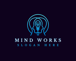 Mental Health Therapy logo design