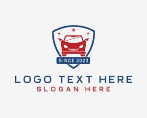 Sedan - Car Shield Automobile logo design