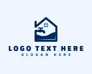 Fix - House Water Plumbing logo design