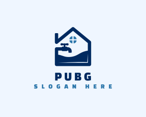 House Water Plumbing  Logo