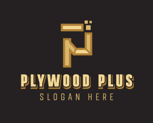 Business Pixel Letter P logo design