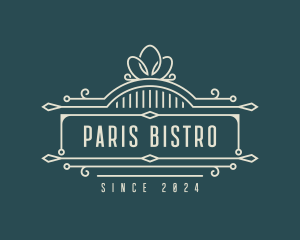 Elegant Restaurant Brand logo design