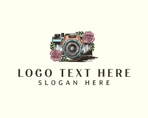 Blog - Rose Photography Camera logo design