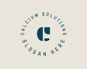 Round Construction Business logo design