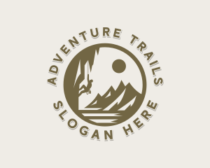 Survival Mountain Climbing logo design